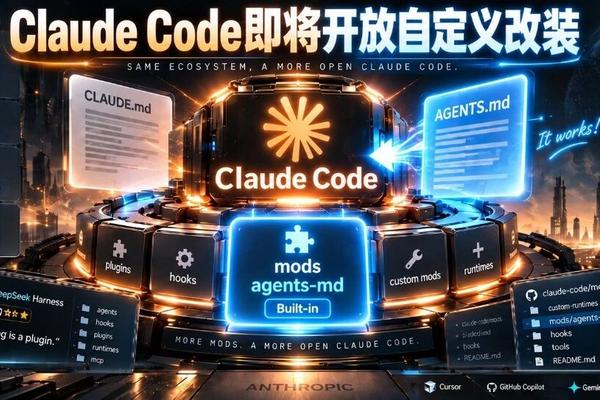 Claude Code 全面开放，接入 AGENTS.md 通用标准