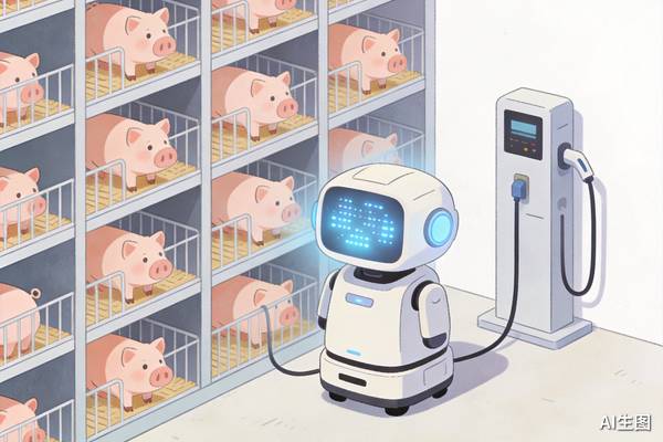 机器人，去养猪场摔猪