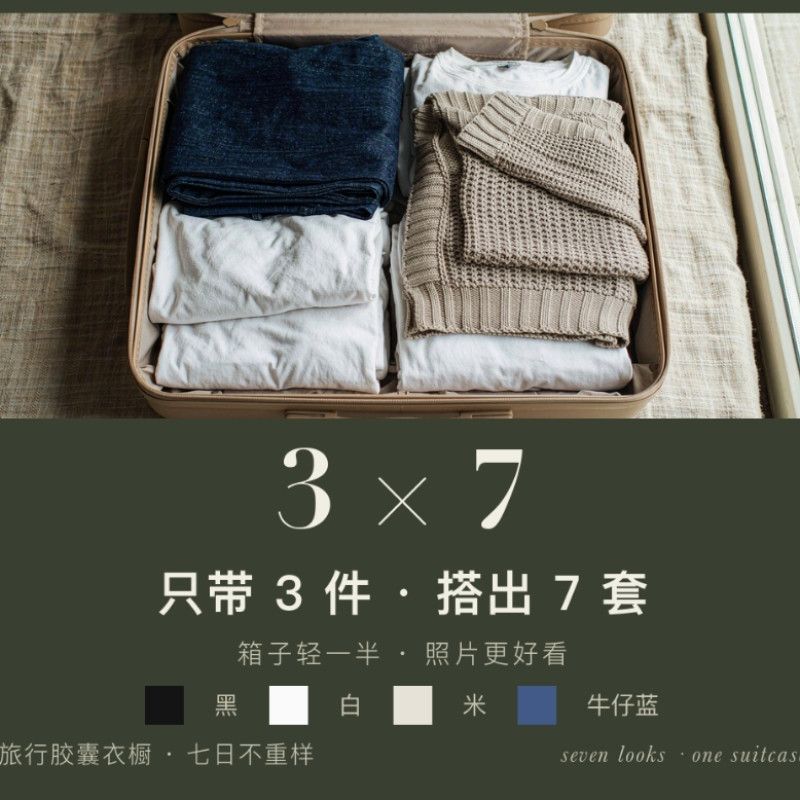 姐妹们怎么看：国庆带一箱衣服，真有必要吗？