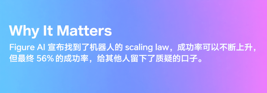 Figure AI 宣称找到了机器人版 scaling law，同行却说它其实根本不会泛化