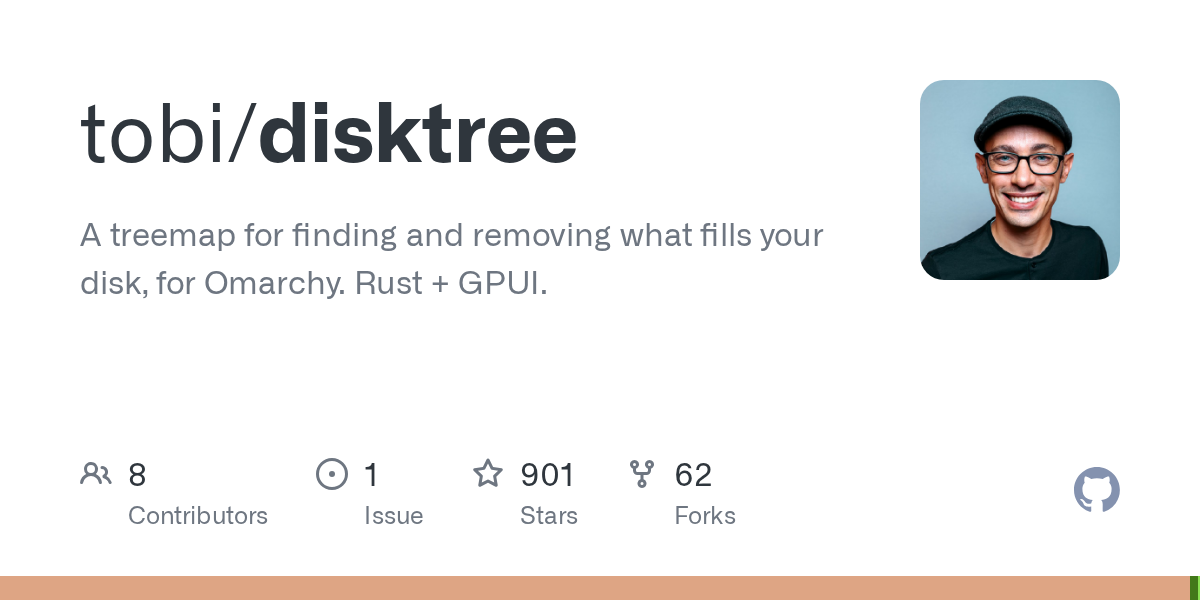 tobi/disktree 磁盘可视化工具