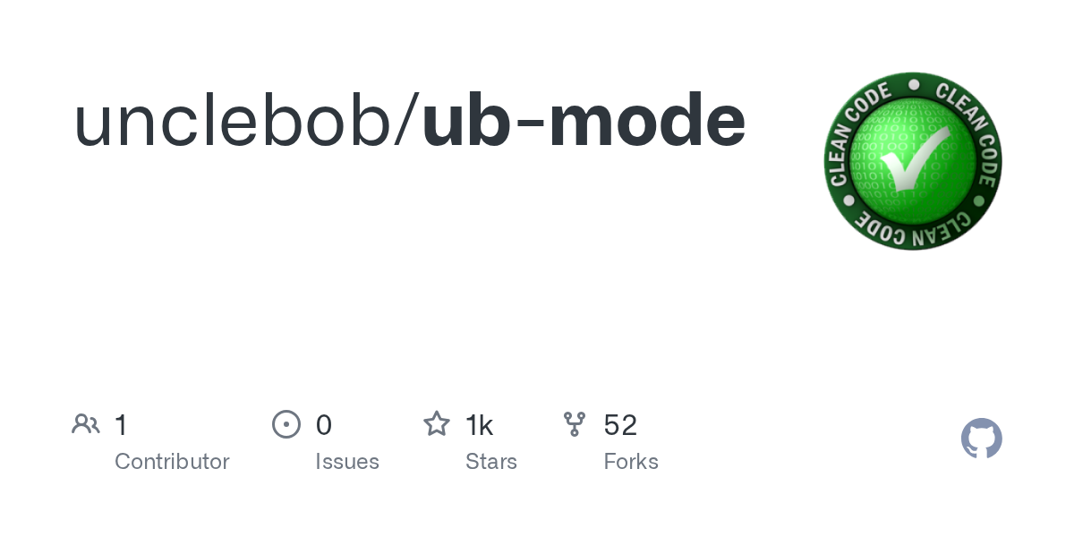 unclebob/ub-mode