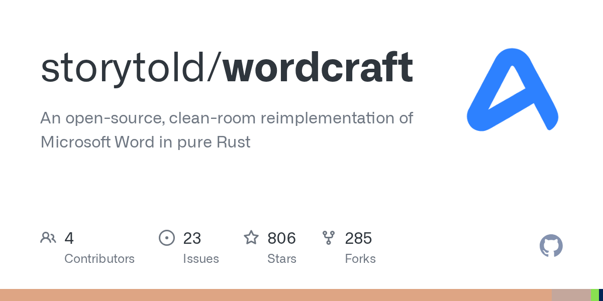 纯 Rust 重写 Word
