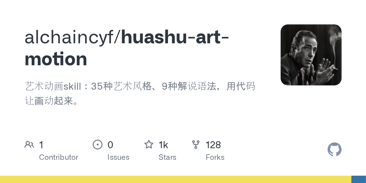 alchaincyf/huashu-art-motion