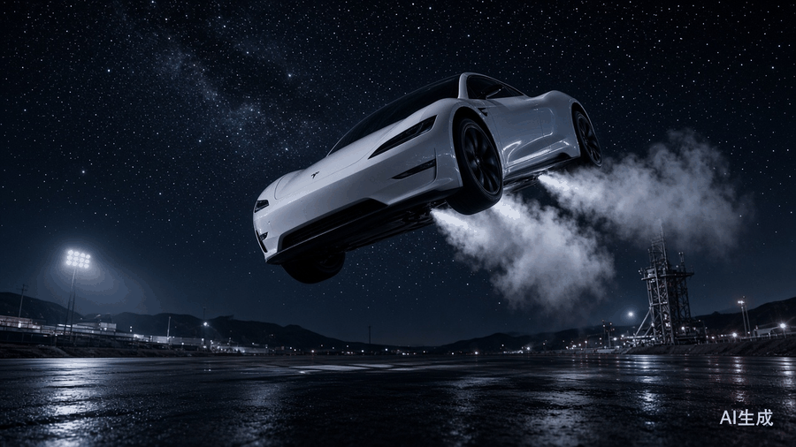 特斯拉新一代 Roadster 飞车演示